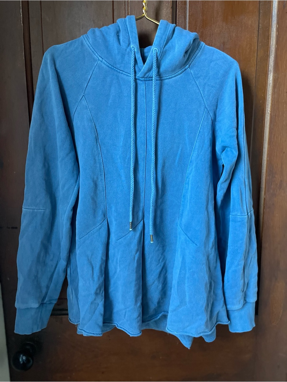 Pilcro by anthropologie women's small blue hoodie